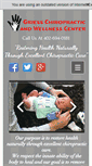 Mobile Screenshot of griesschiropractic.com